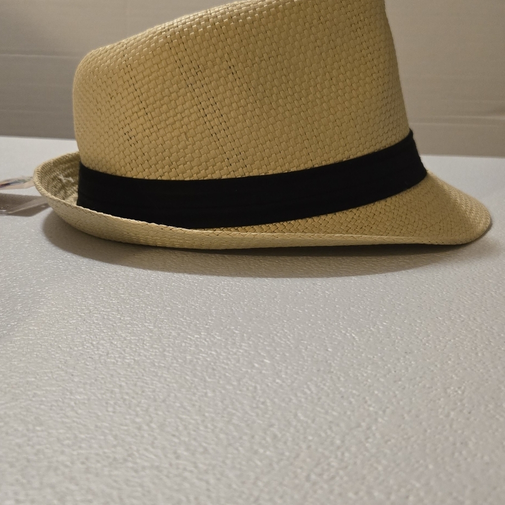 Panama Jack Straw Fedora Hat Medium - Picture 3 of 5